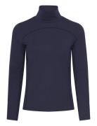 W Lucy Ls Mockneck PUMA Golf Navy