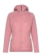 W Insulated Hybrid Hood Peak Performance Pink