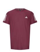 Own The Run T-Shirt Adidas Performance Burgundy