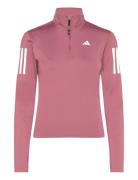 Own The Run Half-Zip Adidas Performance Pink