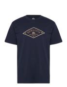 Qs Diamond Logo Ss Quiksilver Navy