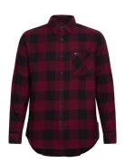 Buffalo Classic Flannel Quiksilver Burgundy