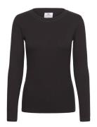 Ancona Ls Round Neck Daily Sports Black