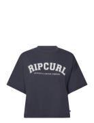 Rss Crop Tee Rip Curl Navy