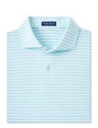 Albatross Cotton Blend Pique Polo - Edwin Spread C Peter Millar Blue