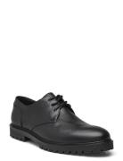 Thatcher Grain Derby Shoe Les Deux Black