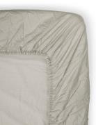 Fitted Sheet Pebble Midnatt Grey