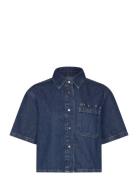 Ivy-Uta Over Ss Shirt IVY Copenhagen Blue