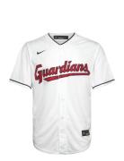 Cleveland Guardians Nike Official Replica Home Jersey NIKE Fan Gear Wh...