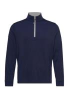 Mixed Media Pullover Callaway Navy