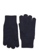 Cotton Cashmere Blend Gloves Tom Tailor Navy