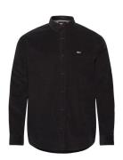 Tjm Reg Corduroy Shirt Tommy Jeans Black