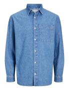 Jjicreek Jjshirt L/S Wi 599 Jack & J S Blue