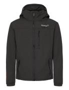 Hood Ripstop Softshell Trekker Superdry Sport Black