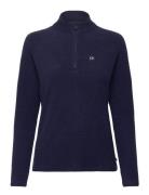 Lantanas Textured 1/4 Zip Calvin Klein Golf Navy