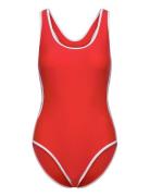 Womens Reebok Swimsuit Cora Reebok Performance Red