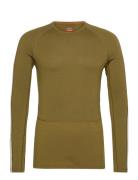 M Z Knit 260 Ls Crewe Icebreaker Khaki