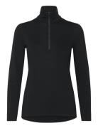 W 200 Oasis Ls Half Zip Icebreaker Black