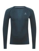 Odlo Bl Top Crew Neck L/S Blackcomb Eco Odlo Blue