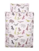 Bedding Doll, Savannah, Soft Rose - Rose With Animals Smallstuff Pink