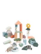 Byggeklodser 34 Stk. Deer Friends Farvemix D By Deer Patterned