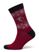 Christmas Bamboo Sock Lindbergh Red