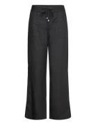 Linen Wide-Leg Pant Lauren Ralph Lauren Black