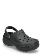 Classic Platform Lined Clog W Crocs Black