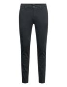 Zeumar Trousers Slim Hyperchino Color Xlite Replay Navy