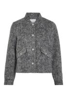 Vichichi L/S Short Jacket/R Vila Grey