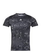 Tf Aop Tee Adidas Performance Black