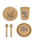 Marius Pla Dinner Set 5-Pack Nuuroo Yellow