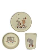 Milas Pla Dinner Set 3-Pack Nuuroo Green