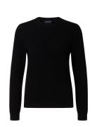 Lydia Merino Wool Blend Cable Knitted Sweater Lexington Clothing Black