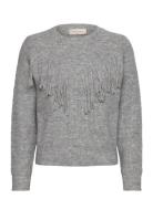 Fqfringe-Pullover FREE/QUENT Grey