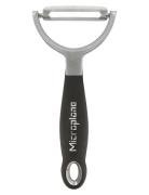 Professional Y Peeler Straight Black Microplane Black