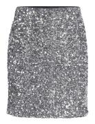 Objkinne Hw Mini Skirt 136 Div Object Silver