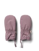 Mittens Zipper Tech Wheat Purple