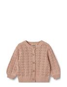 Knit Cardigan Celia Wheat Pink