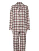 Cotton Flannel Pyjamas Lady Avenue Brown