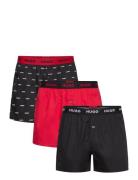 Woven Boxer Triplet HUGO Black