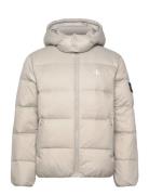 Essentials Down Jacket Calvin Klein Jeans Beige