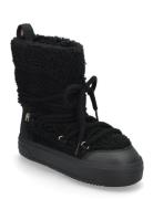 Lace-Up Faux Shearling Snowboot Tommy Hilfiger Black