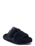 Hilfiger Fur Basics Slipper Tommy Hilfiger Navy