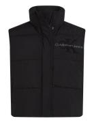 Chenille Monologo Vest Calvin Klein Jeans Black