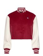 Tjw Crp Varsity Jacket Tommy Jeans Red