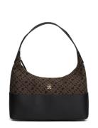 Th Jacquard Shoulder Bag Tommy Hilfiger Black