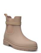 Th Stud Rubberised Rainboot Tommy Hilfiger Beige