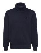 Essential Reg Turtleneck Sweater Tommy Hilfiger Navy