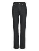 High Rise Straight Calvin Klein Jeans Black